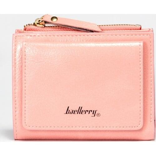 New Fashion Women Wallet Pu Leather Short Wallets Female Multifunctional Purse Coin Pocket Driver License Holder