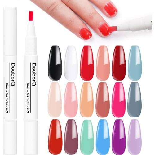 One Step Gel Varnish 18Color UV Gel Nail Polish Chameleon Art Decoration Lacquer Glue