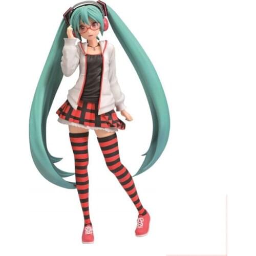 Sega Hatsune Natural Miku Garage Kit Pvc Assembly Model Western Animiation Action Figure Kids Toys