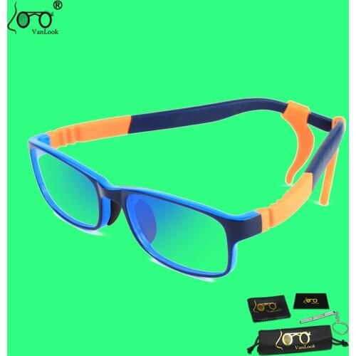 Silicone Kid Computer Glasses for Children Anti Blue Ray Transparent Proting Spectacle Frame Oculos De Grau Fashion Eyeglasses