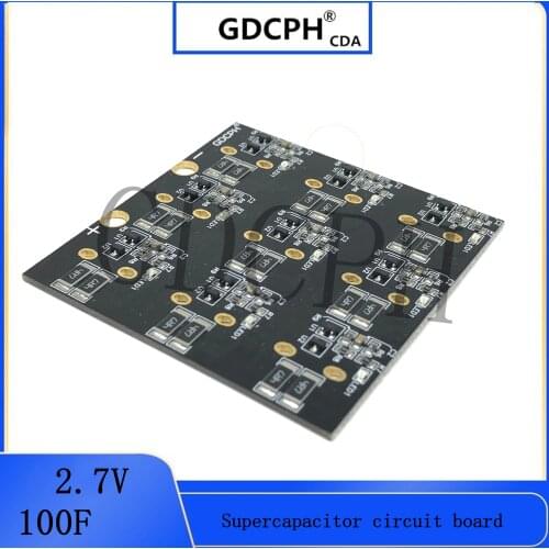 Super Farad capacitor stabilizer plate 2.7V120F 24V 100F 50F 40F 60F Farad capacitor circuit board