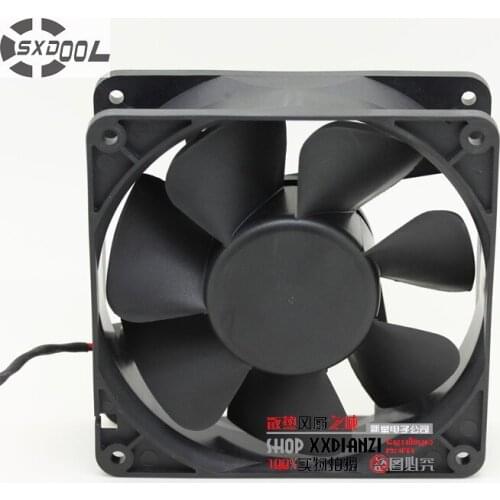 SXDOOL FD241238EB 12038 12cm 24V 0.52A Dual ball bearing cooling fan 3000RPM 135CFM