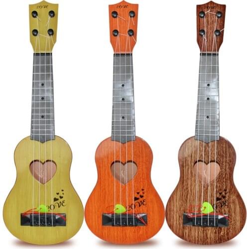 Kids Toys Guitar Beginner Classical Ukulele Guitar Educational Musical Instrument Toy for Kids Funny Stringed Musical Instrument
