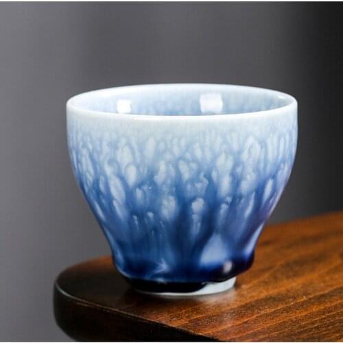 Green Tea Puer Cup Home Office Drinkware Kiln Change Ceramic Tea Cup Creativas 100ml Tea Bowl Creative Single Master Tea Cup