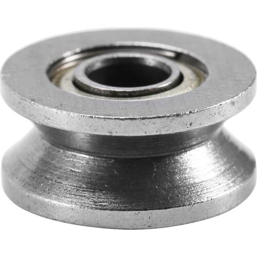 10 Pcs V Groove Sealed Ball Bearing Carbon Steel V624ZZ Guide Track Roller Bearing V624ZZ Embroidery Machine Bearing