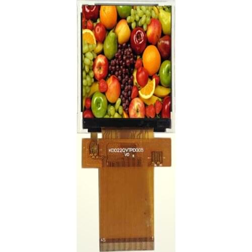 2.2 inch 240*320, ST7789V, 3wire SPI+16/18 bit RGB interface TFT LCD