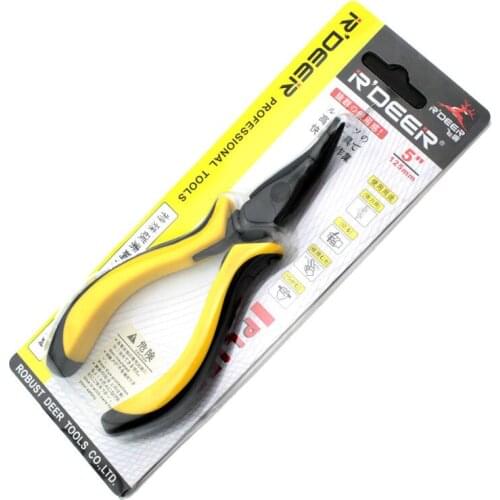 5-inch curved nose pliers 95-1508 nickel iron alloy curved nose pliers 125mm curved nose pliers