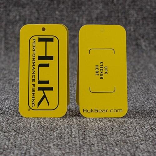 500pcs/lot Customized tag jeans tag 300gsm coated paper clothes swing hangtag men garment printed paper tags yellow 300gsm