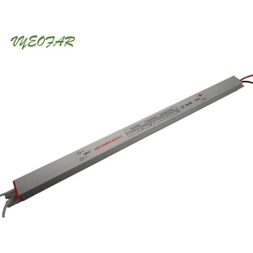 6pcs/lot Ultra Slim LED Power Supply Thin LED Power Adapter Slim Transformer Switching 220V to 12V 60W Light Box Sign Driver