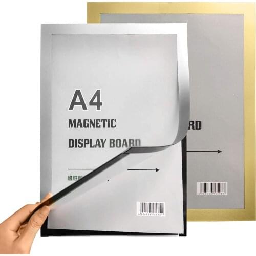 Store Window Sign Holder PVC Plastic Picture Notice Display Frame Poster A3/A4/A5 Size Double Sided Adhesive for Wall Glass Door