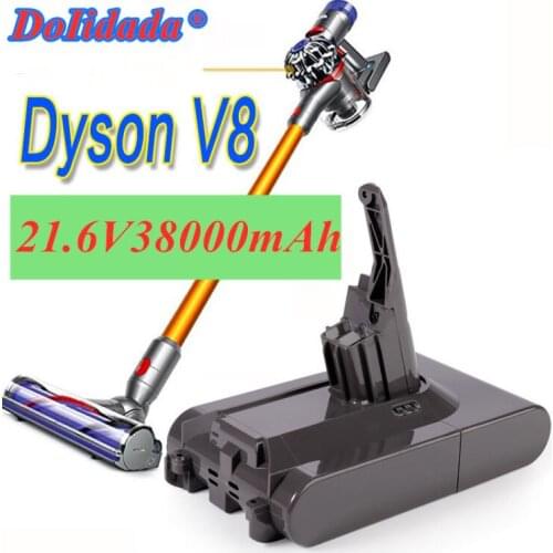 98000mAh 21.6V Battery For Dyson V8 Battery for Dyson V8 Absolute /Fluffy/Animal/ Li-ion Vacuum Cleaner rechargeable Battery