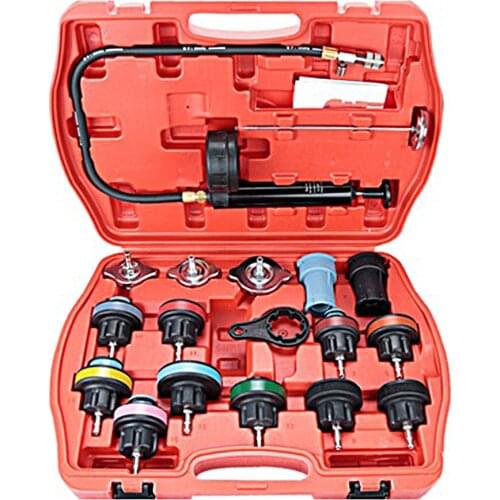 Auto Antifreeze Filling Tool Water Tank Pressure Side Leak Tester Water Tank Leak Detection General Test Pressure Gauge