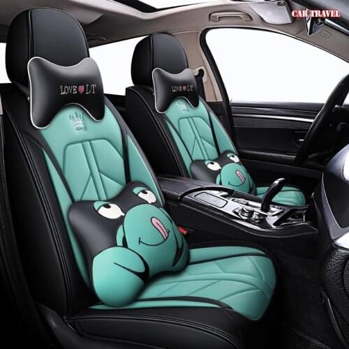 CAR TRAVEL leather car seat covers For kia rio morning stinger niro cerato mohave sorento stonic soul sportage accessories seats
