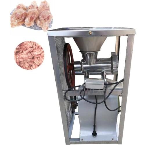 Stainless Steel Electric Meat Grinder Splitting Minced Chicken Shelf Bone Fracture Machine