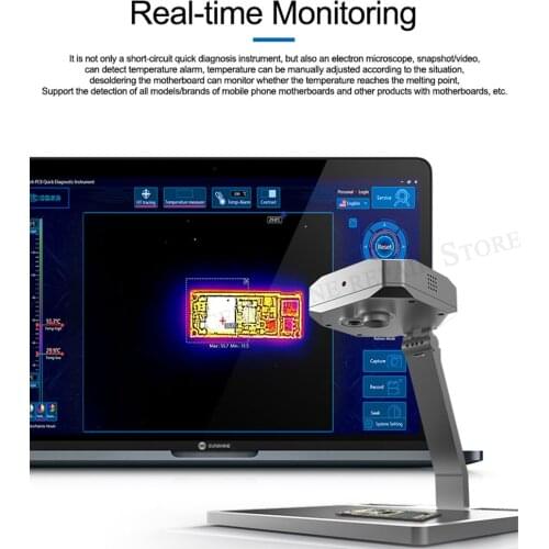 SUNSHINE TB-03 infrared thermal imaging analysis rapid diagnosis instrument For PCB phone motherboard inspection repair
