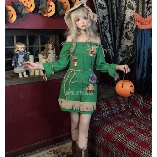 Cosplay Halloween Costume Lolita Student Loli Dress Cos Vintage Gothic Dress Lolita Dress Vestidos