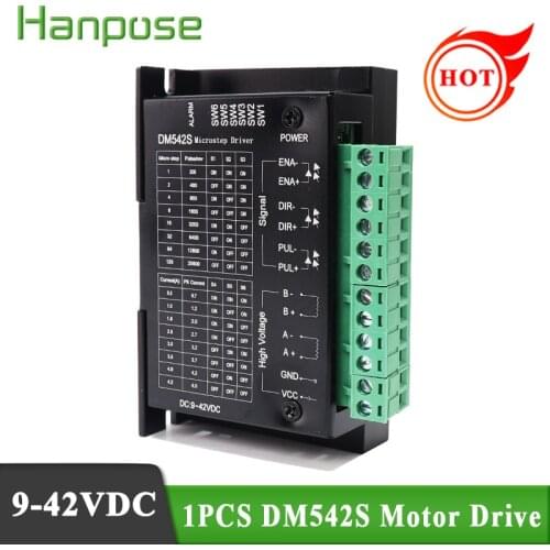Microstep driver DM542S for nema 23 motor stepper driver 9-42 VDC Max. 57 86 Series Motor