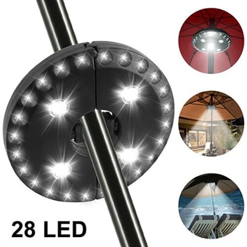 NEW Outdoor Camping Tent Lamp LED Multifunctional Umbrella Light Removable Disc Hanging Night Lights for Home Emergency Lighting