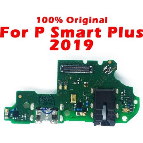 Original Charging Board For Huawei P Smart Plus 2019 USB Charging Port on P Smart Plus PCB Dork Connector Flex Cable Spare Parts