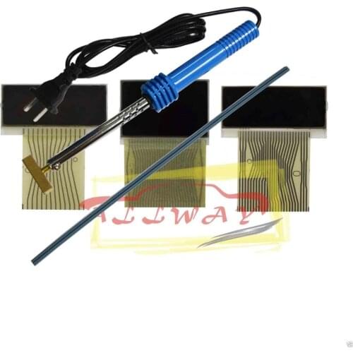 Dashboard For Mercedes W202 Mid display + E-class(W210) left & right display +Soldering T-iron