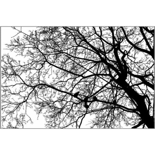 YYSD Tree Background DIY Silicone Clear Stamp Cling Seal Scrapbook Embossing Album Decor