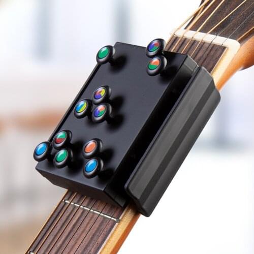 Guitar Chord Trainer Practice Tool Chords Folk Guitar Finger Teaching Aid Learning Training Guitar Accessories for Beginners