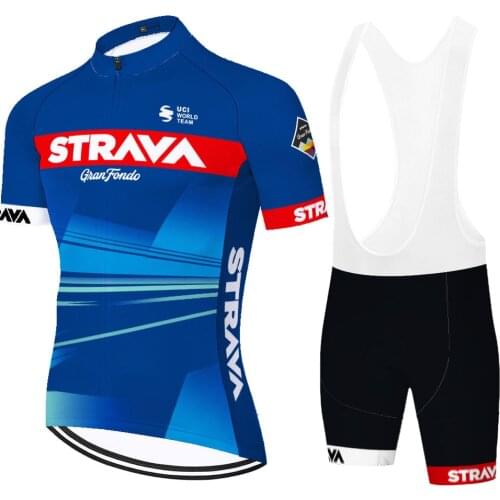 STRAVA Proteam Jersey cycling equipment roupas ciclismo masculino cycling shorts maillot velo homme sprzęt jazda na rowerze
