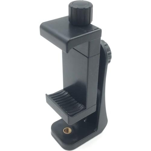 Universal Tripod Mount Adapter Cell Phone Clipper Holder Vertical 360 Rotation Tripod Stand for iPhone for Samsung