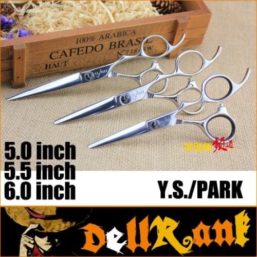 Japan Hot "YS PARK" 5" 5.5" Inch High Quality Barber Salon Scissors Hairdressing Shears Professional Hair Cutting Scissors YS-A