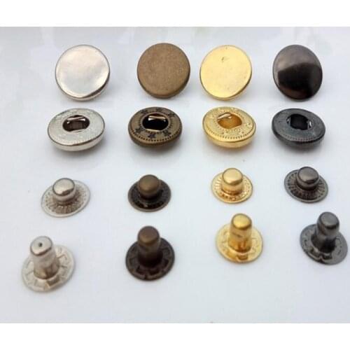 10pcs/set 201 Case and bag hardware accessories four button quick button sewing button concealed button