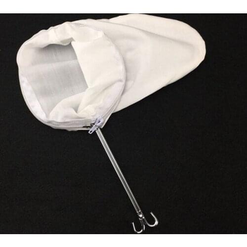 Nut Milk Cold Brew Coffee Juices Reusable Nylon Mesh Strainer Filter Bag S/M/L