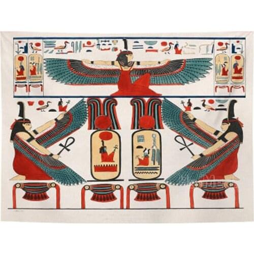 Exotic Bohemian Tapestry Abstract Art Background Cloth Living Room Bedroom Decor Hippie Wall Hanging