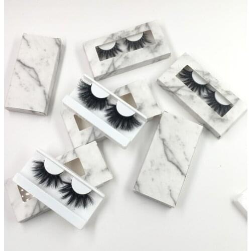 FDshine 25mm Mink Lashes 5D Eyelashes with Custom Packaging Best Selling