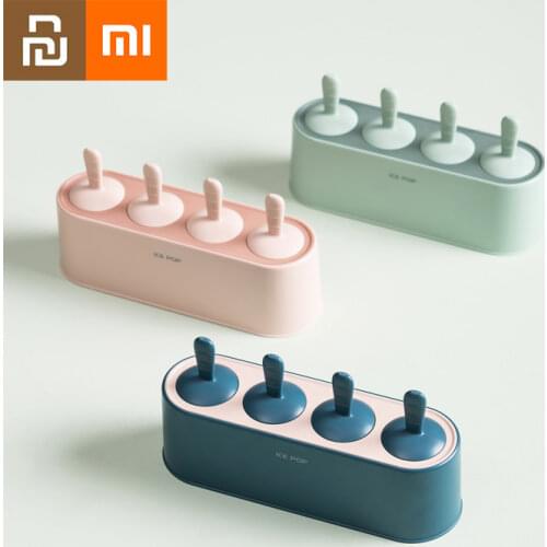 Xiaomi Ice Cream Mold Ice Tray Summer Homemade Fruit Milk Ice Cream Household Popsicle Making Box Multi Kitchen Tools Youpin