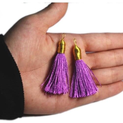 BLUESTAR Mini Cord Tassel 4pcs-20Pcs DIY Accessories Cords Fringe Trim Garments Curtains Jewelry Decor Accessories