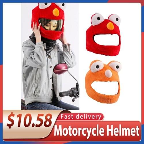 Innovative Motorcycle Helmet Cover Funny Unisex Motorcycle Helmet Cover For Outdoor Fun Personalized Riding Motorcycle