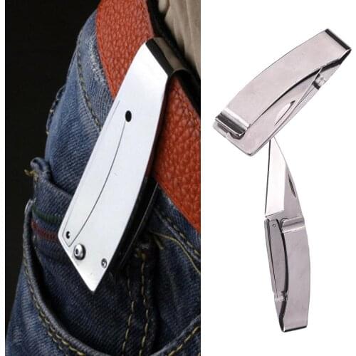 Outdoor Multi-functional Credit Card Companion Tool EDC Pocket Knife Military Camping Tools Money Wallet Note Clip