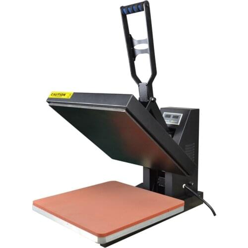 New Flatbed Manual T-shirt Printing Machine 40*60cm Clamshell Heat Press Transfer T-Shirt Sublimation Machine With High Quality