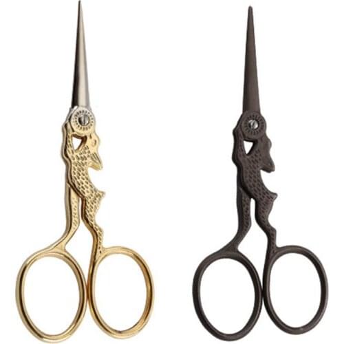 Scissor Handicraft Embroidery Fabric Cross Stitch European Retro Classic Vintage Antique Craft Sewing Tailor Scissor Sewing Tool