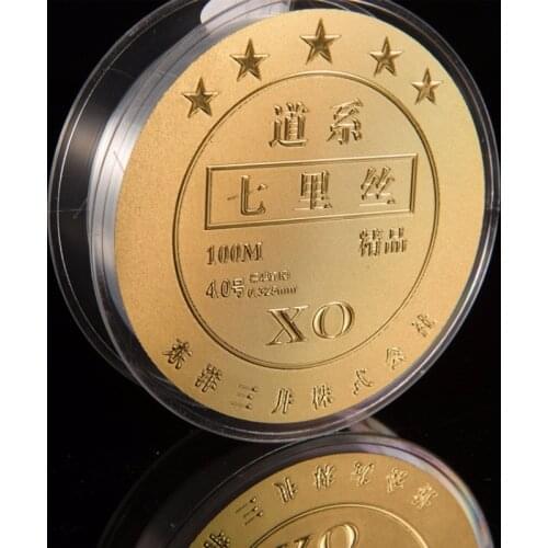 High quality 100m transparent fishing line durable nylon fishing lure thread supplies high strength fish line 2pcs/lot