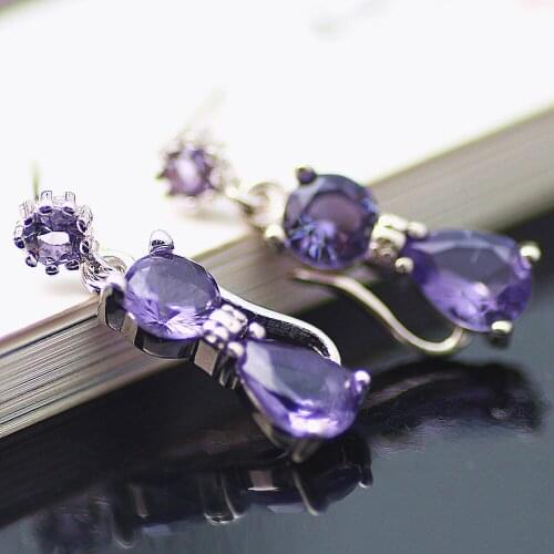 Romantic Earrings Simple Cute cat Temperament zircon shiny earrings For Women jewelry gift dropshipping