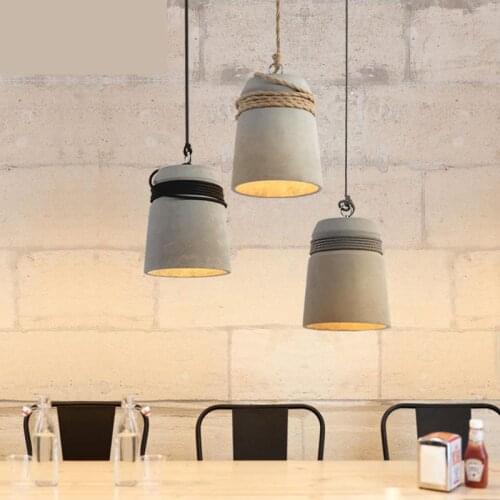 Modern Restaurant Vintage E27 Pendant Light Bedroom Bedside Creative Hanging Lights Nordic Led Pendant lamps Lighting