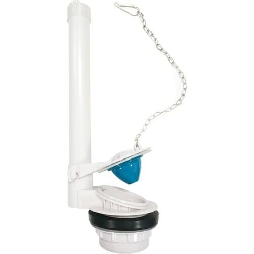 Split Toilet Water Tank with Chain Lavatory Drain Valves Height Flushing Bathroom Accessories