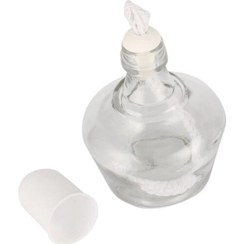 250ml Glass Alcohol Lamp Chemistry Biological Laborotary Heating Burning Lamp School University Teaching Equipment 1 Pc