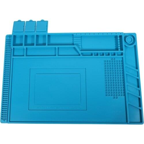 ESD Heat Insulation Working Mat Heat-Resistant BGA Soldering Station Repair Insulation Pad Insulator Pad Maintenance Platform