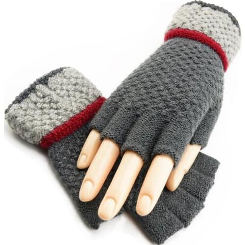Winter half-finger gloves for man and woman 13 colors