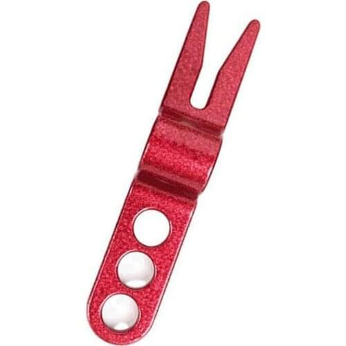 1Pcs Fork Aluminum Alloy Golf Accessories Putting Green Fork Golf Tool Golf Pitch Fork Golf Pitch Relief Outdoor