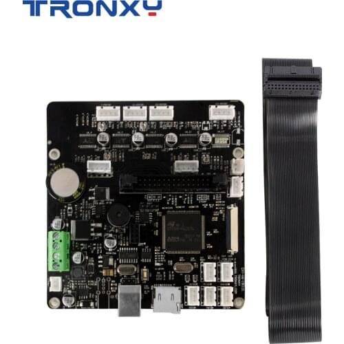 Tronxy Silent Mainboard with Wire Cable for X5SA X5SA-400 XY-2 Pro 3D Printer Original Supply Impresora 3d Upgrade Motherboard
