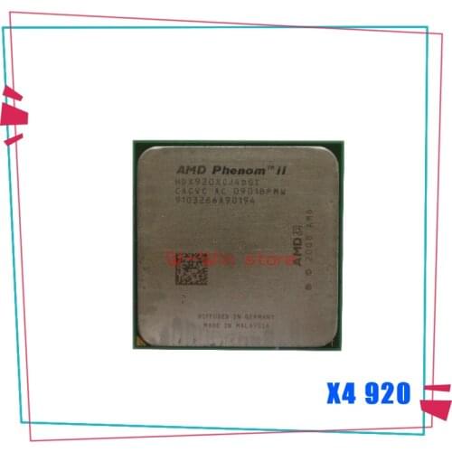 AMD Phenom II X4 920 2.8 GHz Quad-Core CPU Processor HDX920XCJ4DGI Socket AM2+ contact to sell X4 940