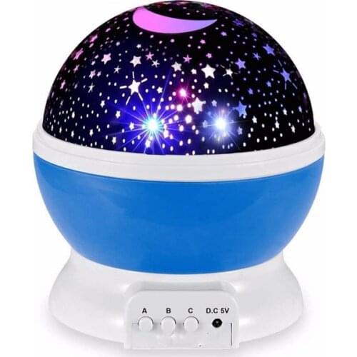 Colorful Starry Sky Space Moon Projector Night light Projection Lamp LED 3D Moon Lamp Lighting Lights Baby Bed